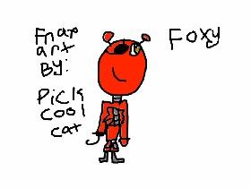 fnaf art....by:pickcoolcat.....foxy