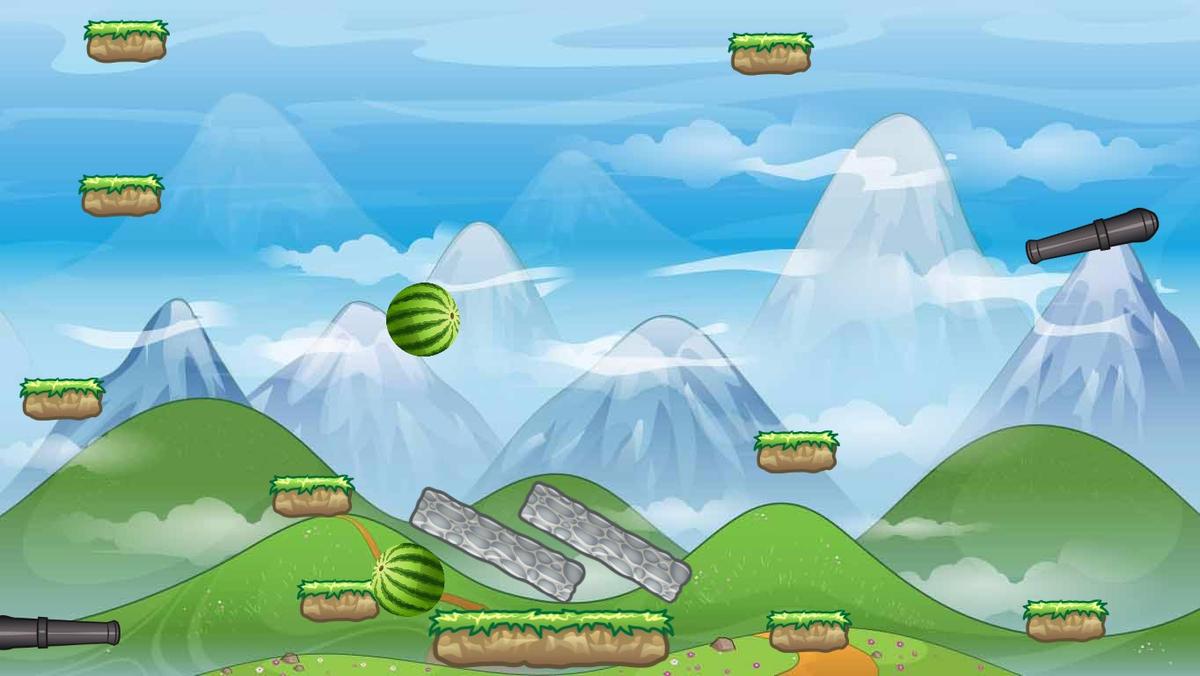 2-Player Cannon Game