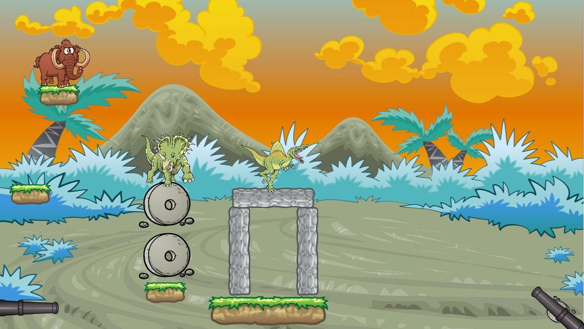 2-Player Cannon Game