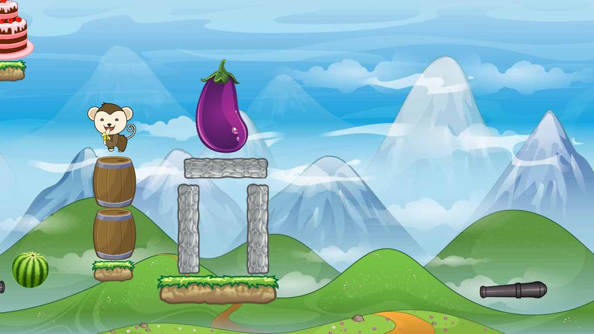 2-Player Cannon Game