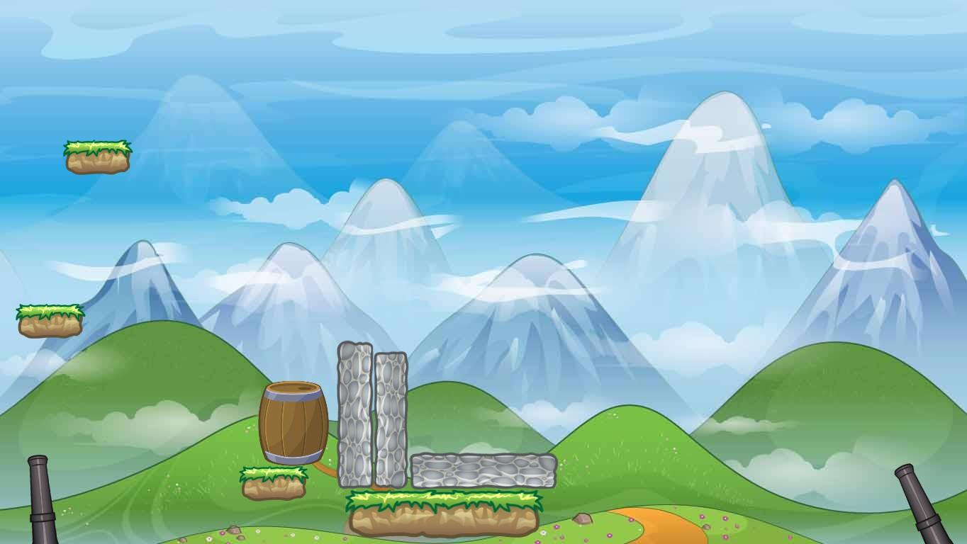 2-Player Cannon Game