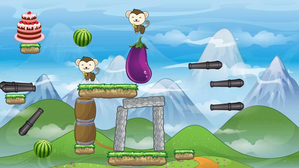 2-Player Cannon Game