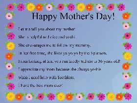 Mother's Day Mad Libs 1