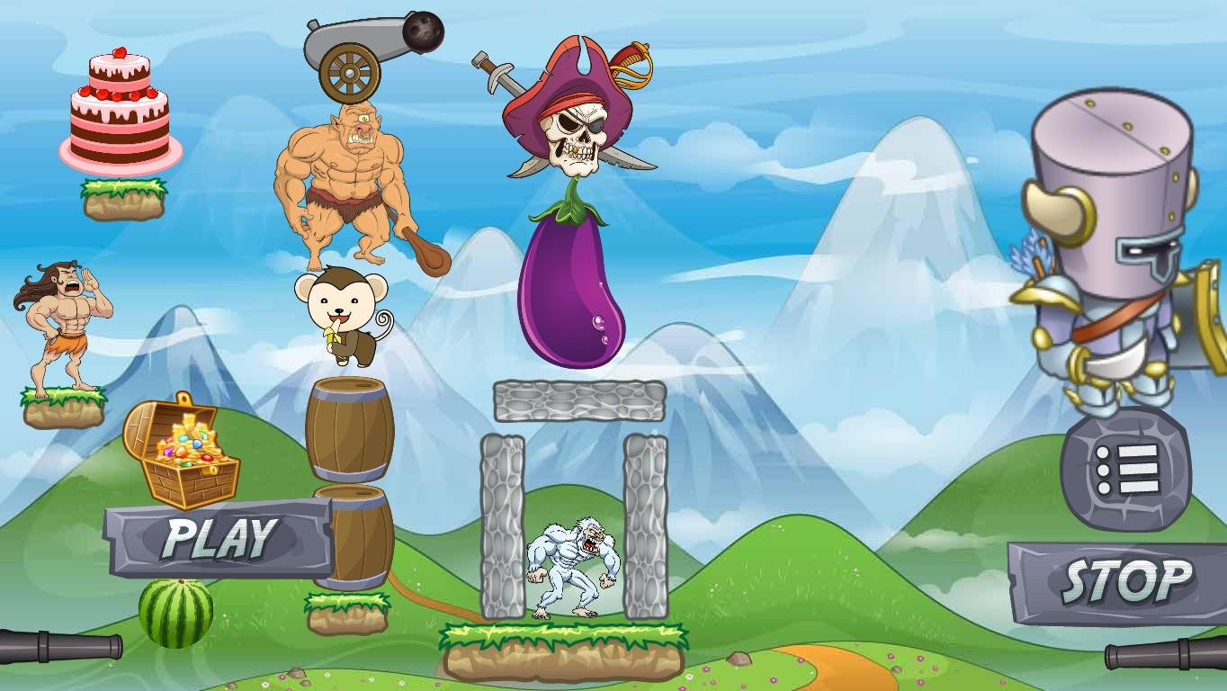 2-Player Cannon Game