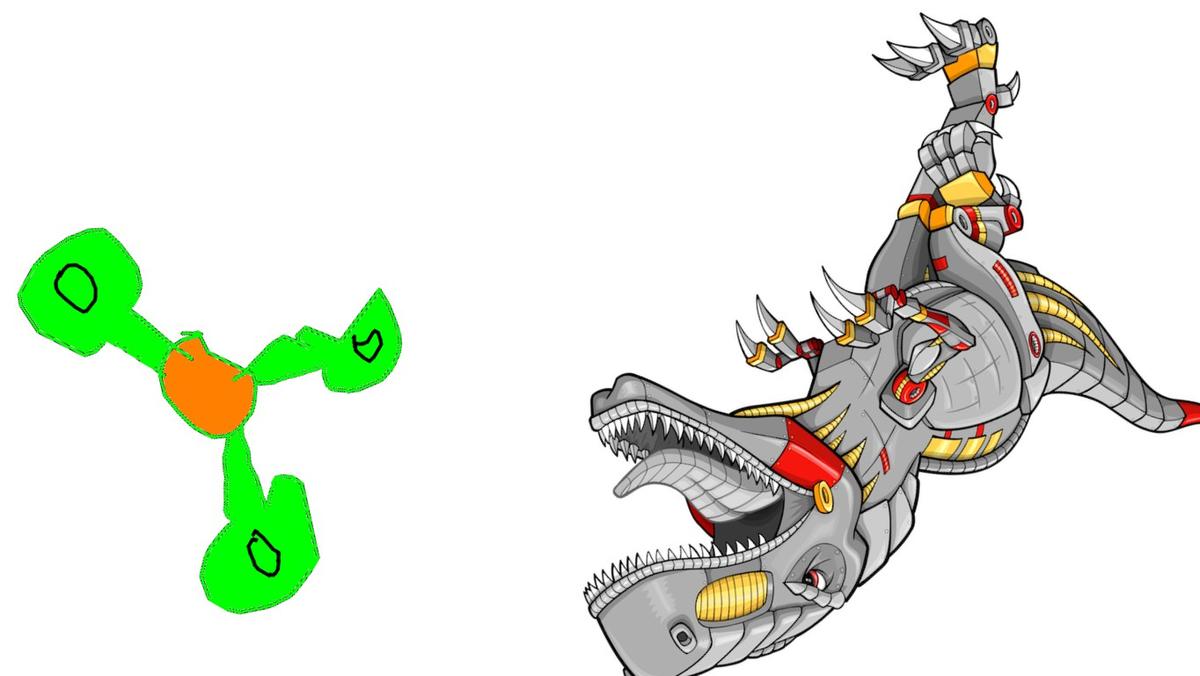 Fidget Spinner and Trex