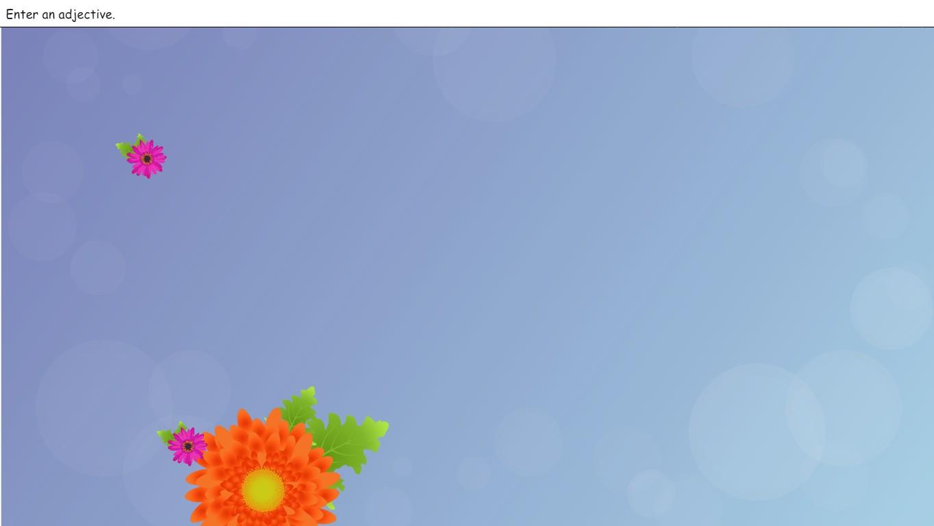 Mother's Day Mad Libs