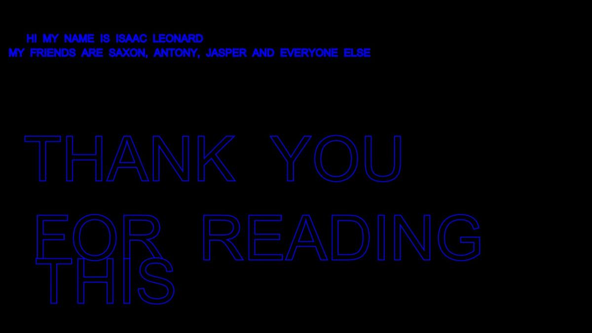 Read this Isaac - June