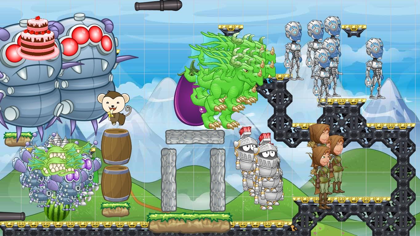 2-Player Cannon Game