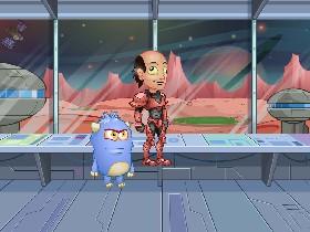 evil monster running future