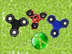 Stacked fidget spinners