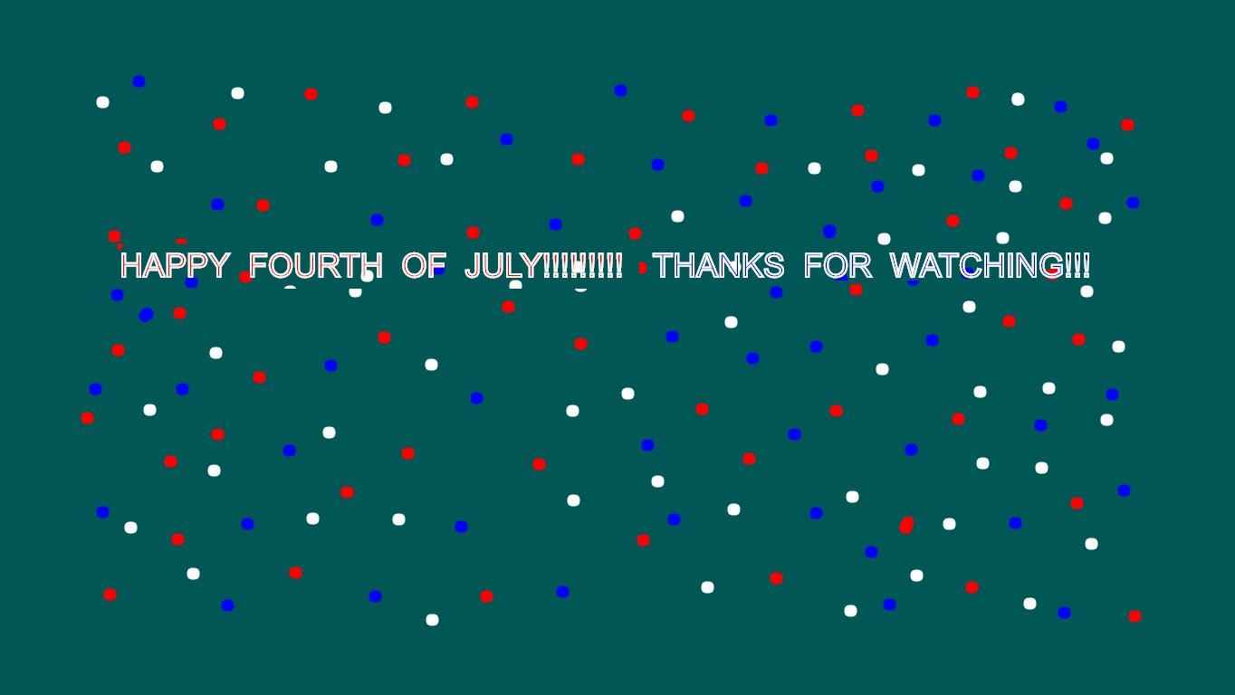 Fireworks!