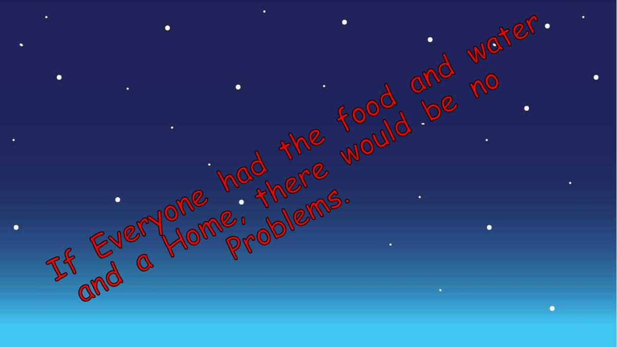 save the world . . .