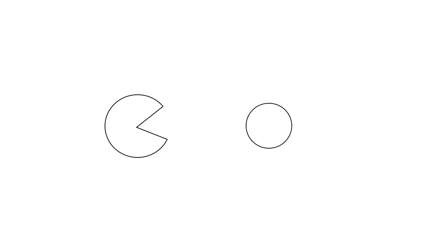Drawing Pac Man