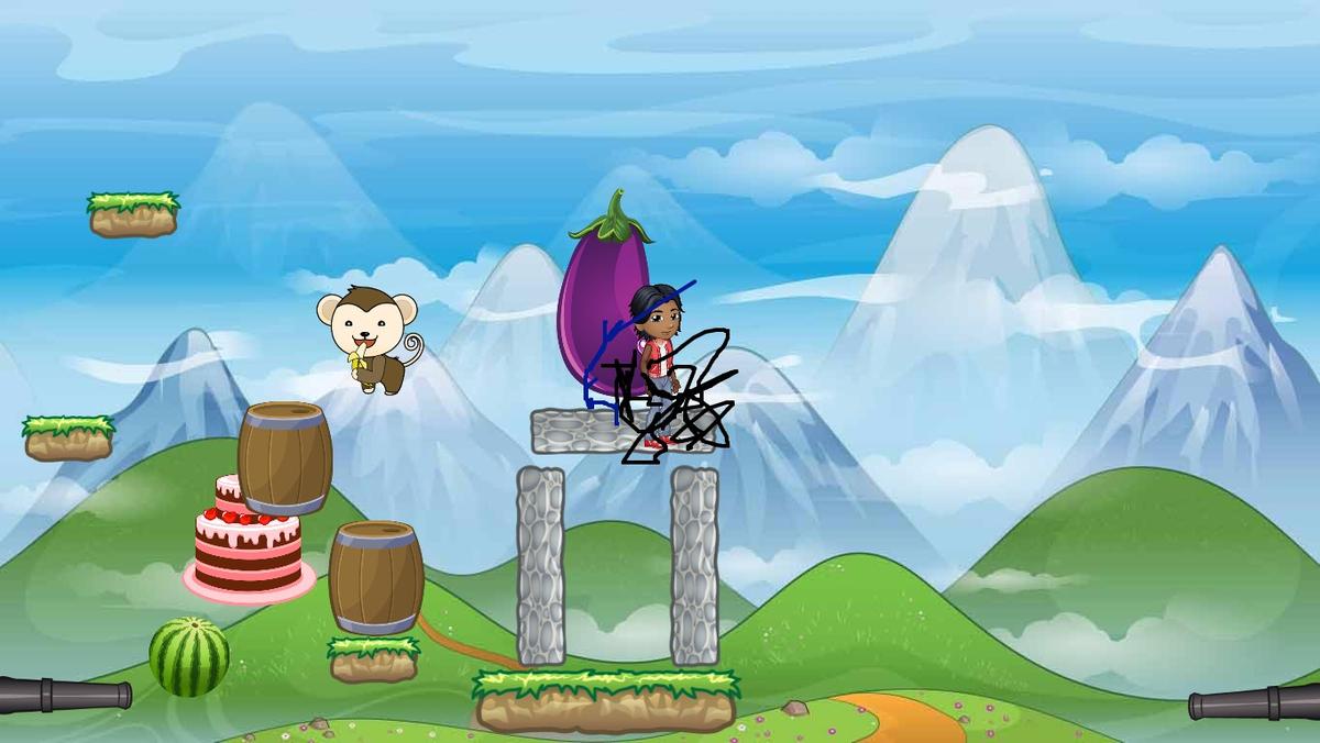 2-Player Cannon Game