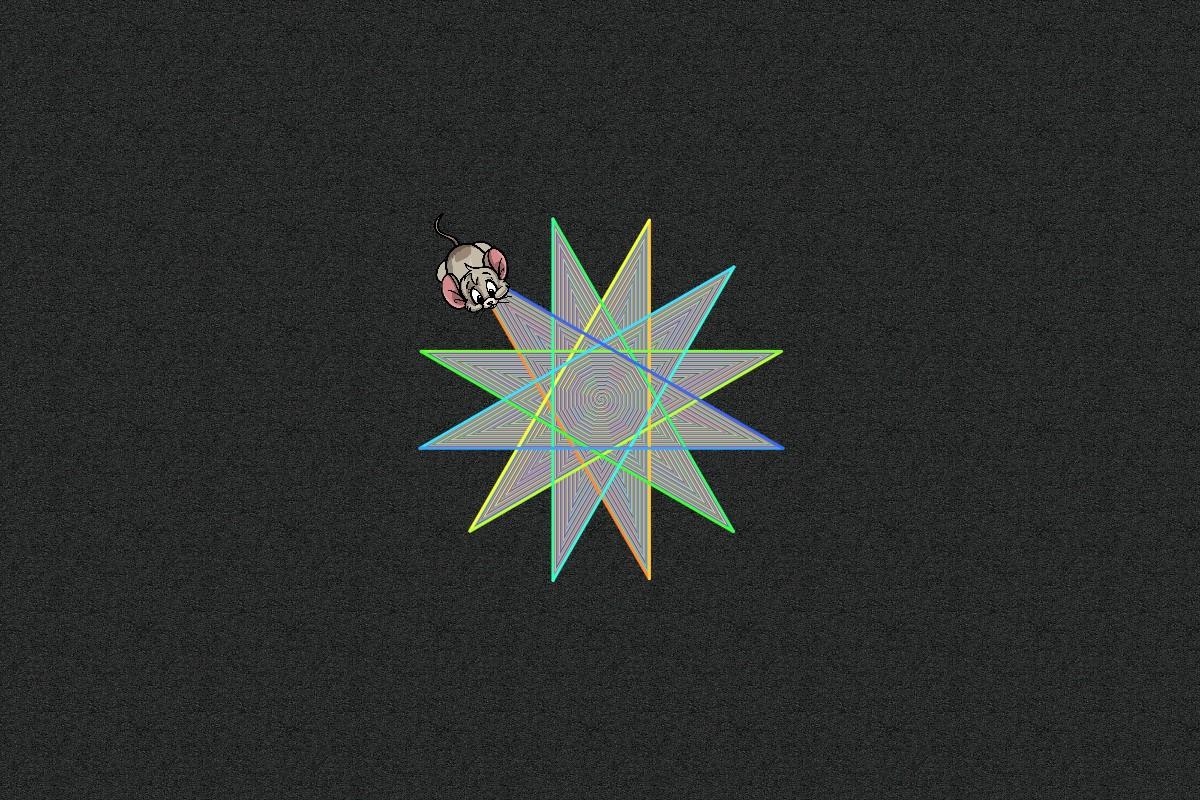 The Turning Star Of Color