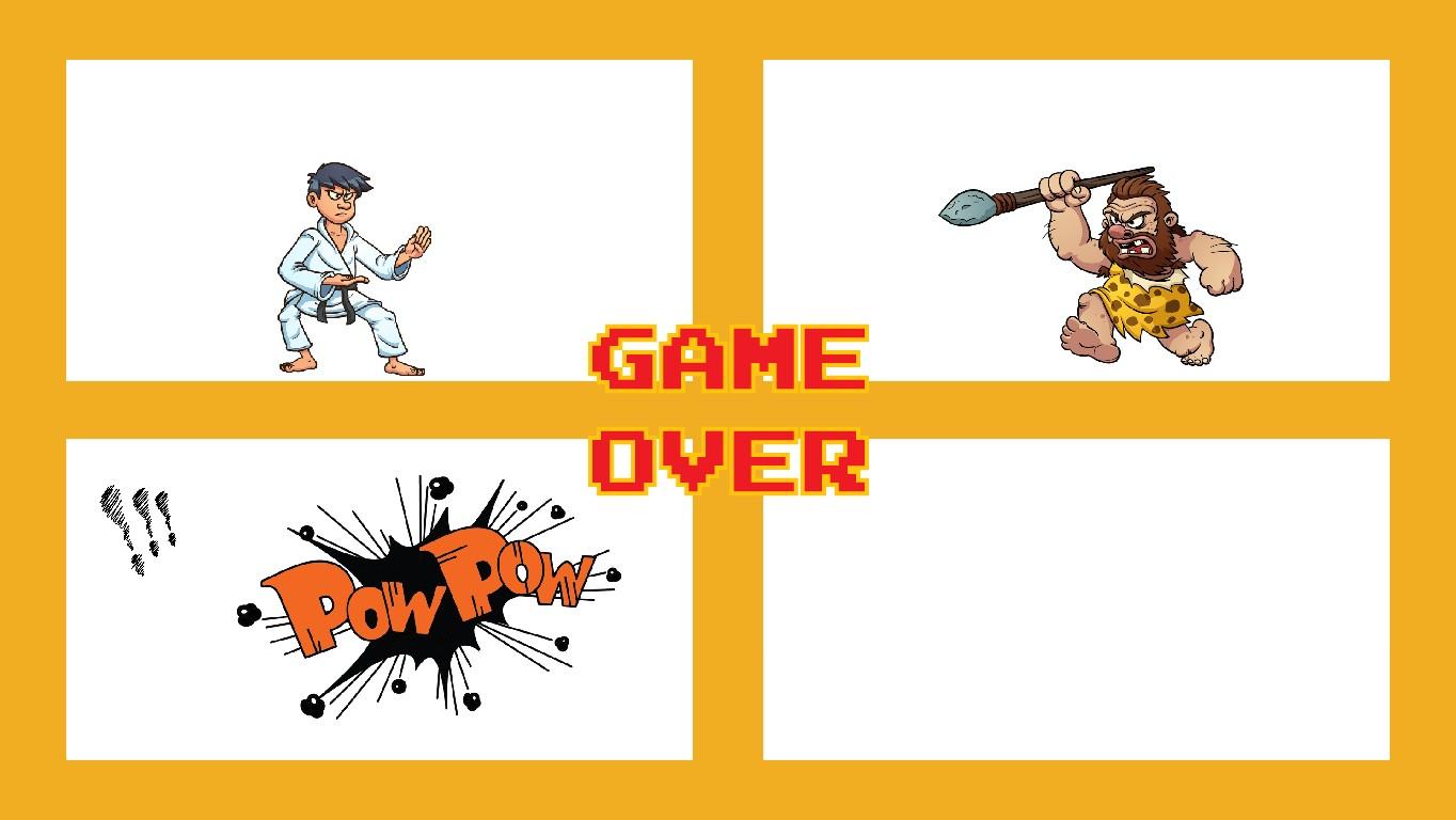 Karate kid VS. Caveman