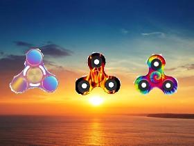 sunset fidget spinners