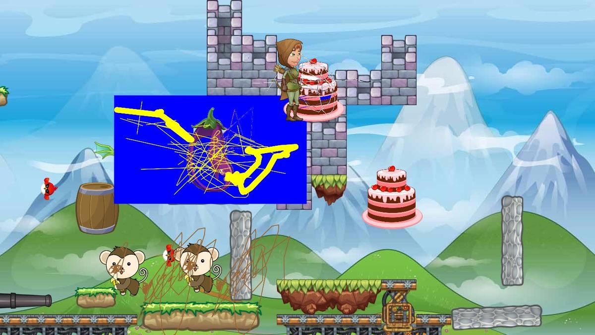 2-Player Cannon Game