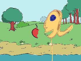 eating aple