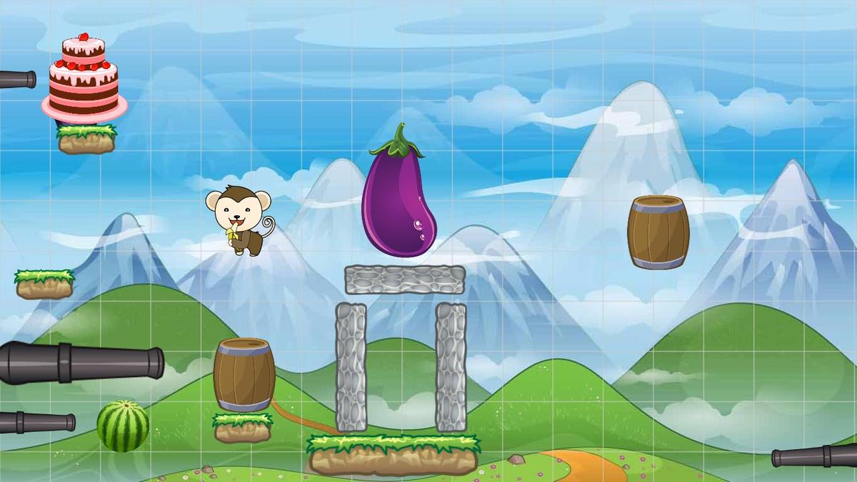 2-Player Cannon Game