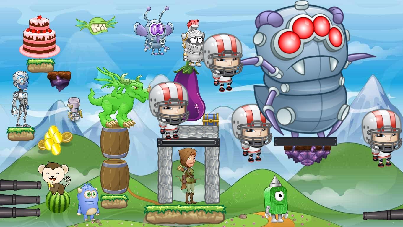2-Player Cannon Game