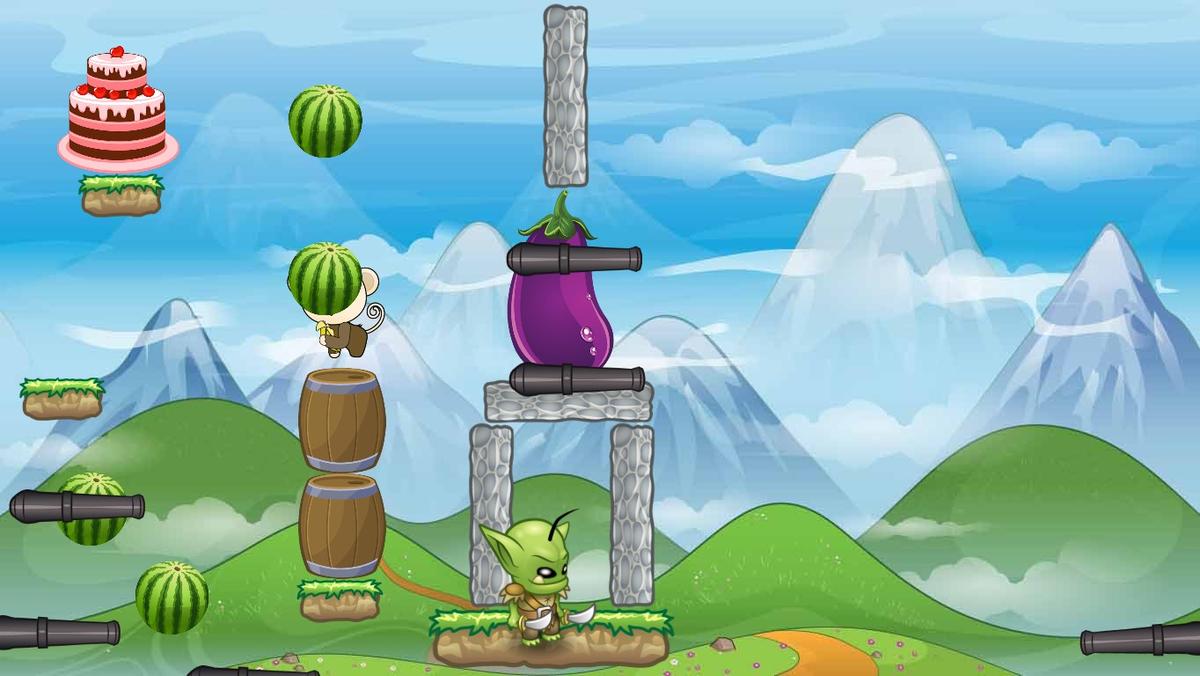 2-Player Cannon Game