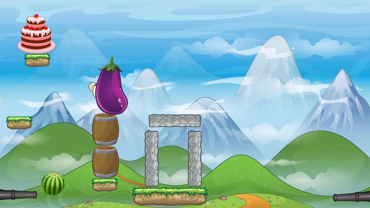 2-Player Cannon Game