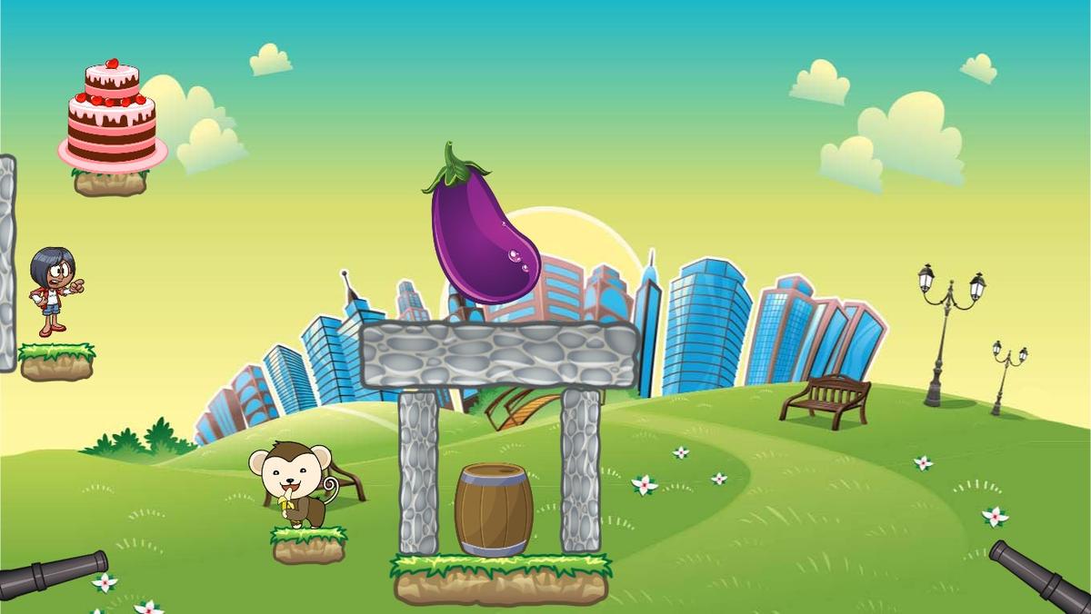 2-Player Cannon Game