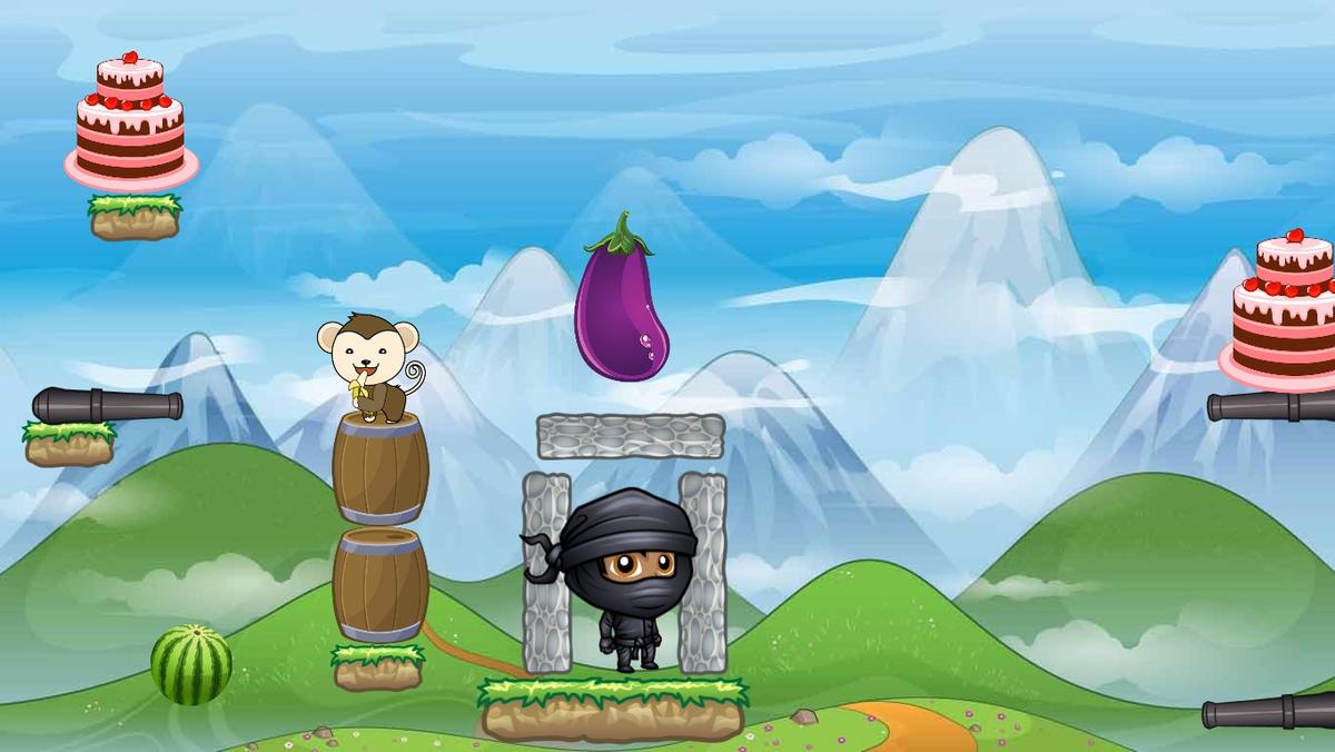 2-Player Cannon Game