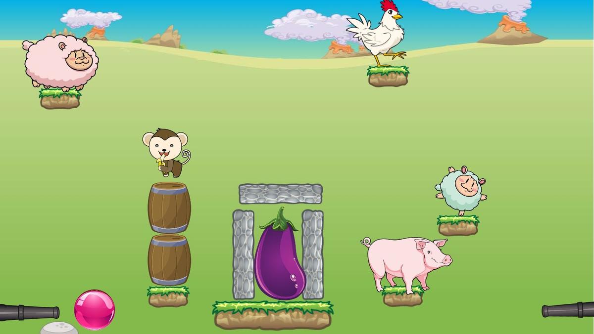2-Player Cannon Game