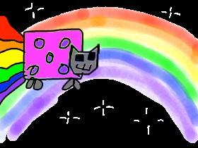 How to draw Nyan Cat