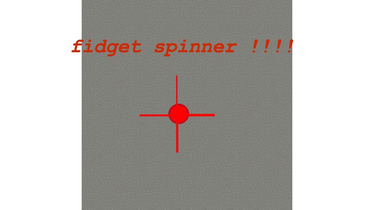 fidget spinner with totorial