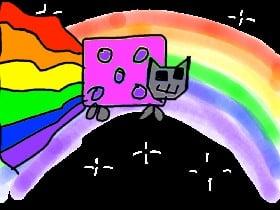 How to draw Nyan Cat 1