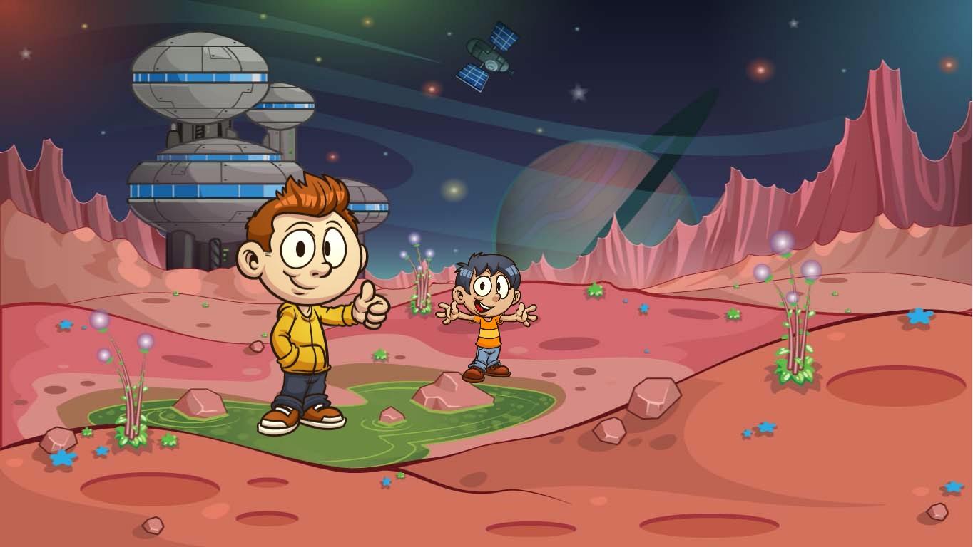 TRAPPED ON AN ALIEN PLANET