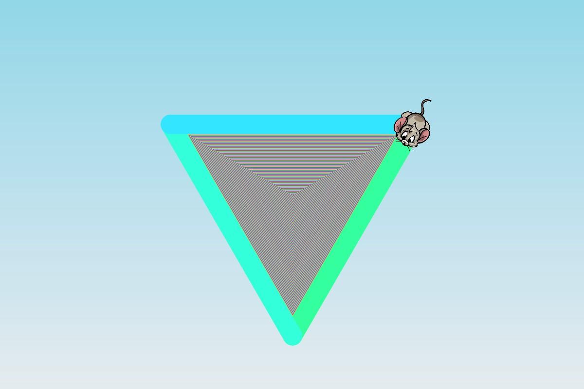 hypnotizing triangle