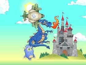 Codey, Airplane, and Dragon