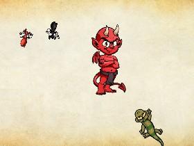 Ants vs Lizard 1