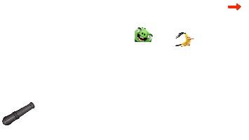 Cannon vs. Angry Birds 1