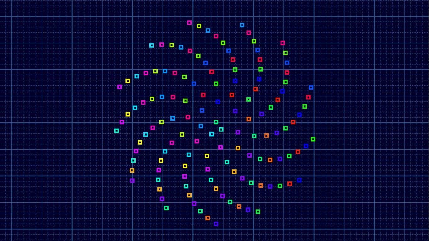 Spinning Squares