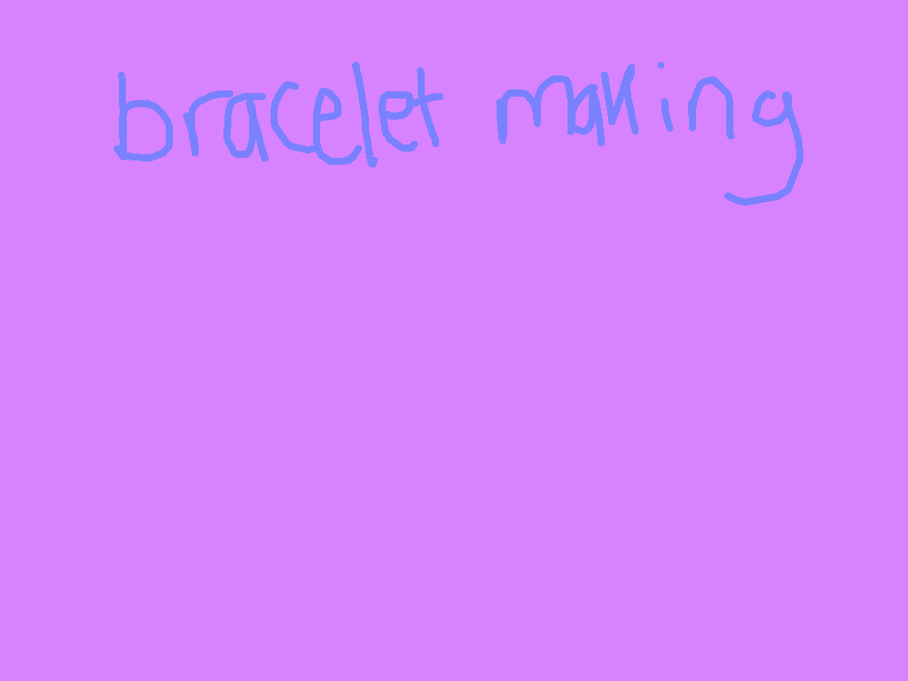second bracelet making