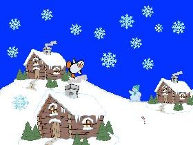 My snow world