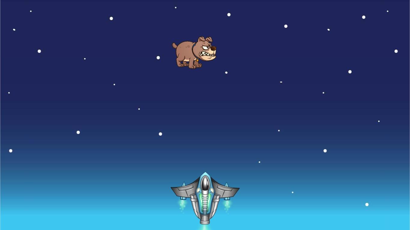 space cat VS super dog