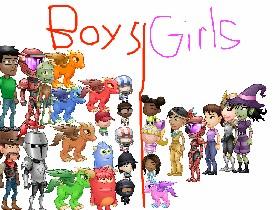 boys vs girls