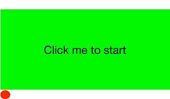 Clicking speed test