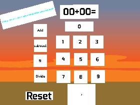 Calculator Double Digit