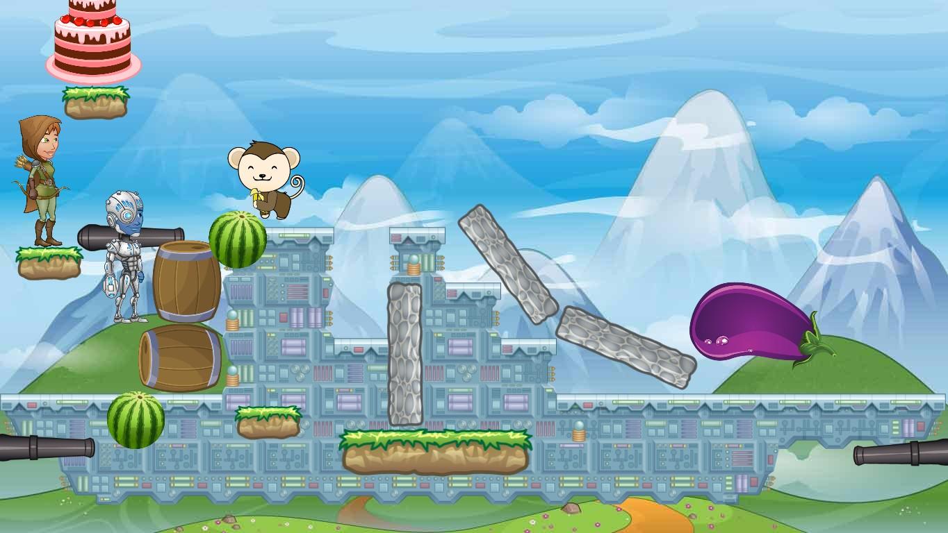 Physics Cannon 2-Player