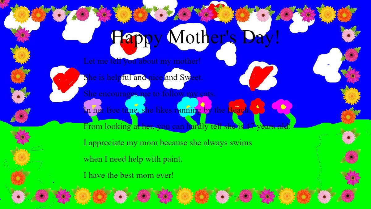 Mother's Day Mad Libs