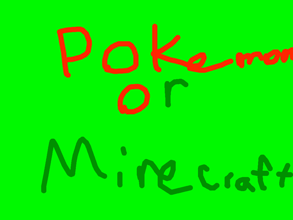 Pokemon Or Minecraft?1.1