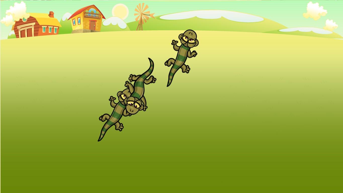 Ants vs Lizard