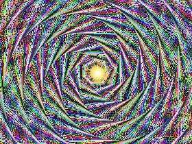 rainbow spiral